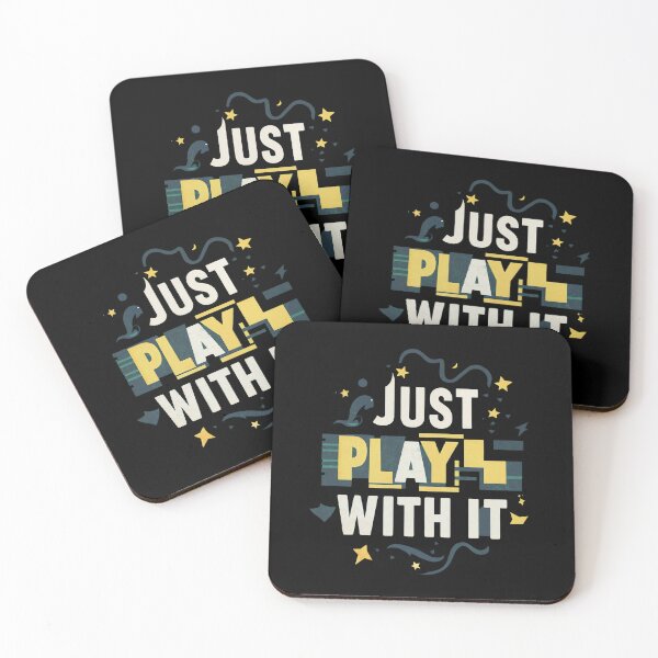 Item preview, Sticker T-Shirt Design Trending: Just Play With It designed and sold by ForeverPrintsOK.