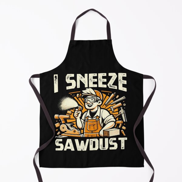 Item preview, I Sneeze Sawdust Carpentry Saying Works Working Quote designed and sold by Dressed For Duty.