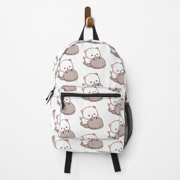 Item preview, Mochi Peach goma cat love romance designed and sold by ThePurplePrints.