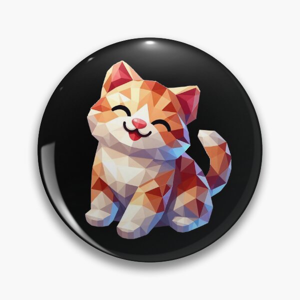Item preview, Low poly cat design designed and sold by FreshArtFusion.
