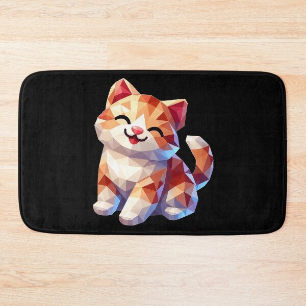 Item preview, Low poly cat design designed and sold by FreshArtFusion.