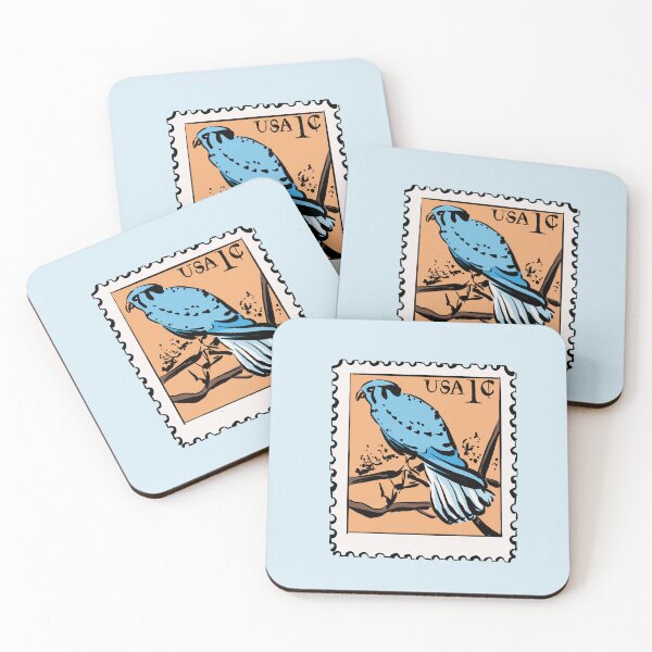Item preview, Blue Jay Stamp designed and sold by Alexandra Jones.