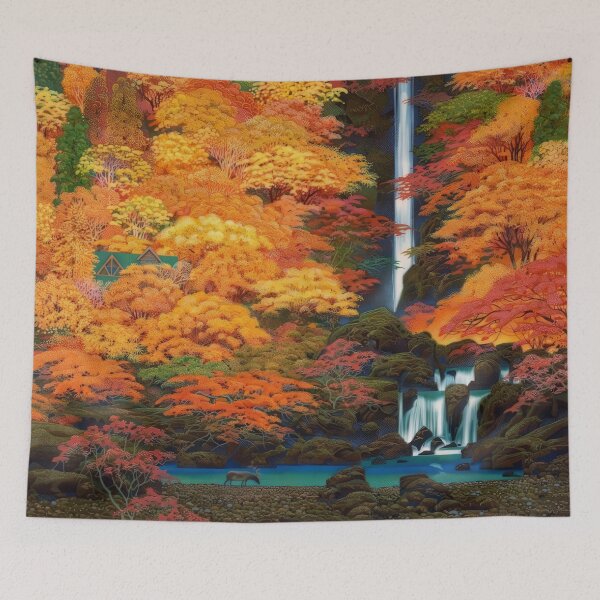 Item preview, Japanese art, Hiroo Isono landscape paintings designed and sold by MinoZZi.