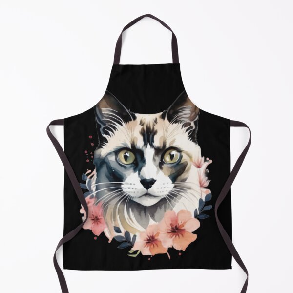 Item preview, balinese cat watercolor designed and sold by EuropeanPrints.