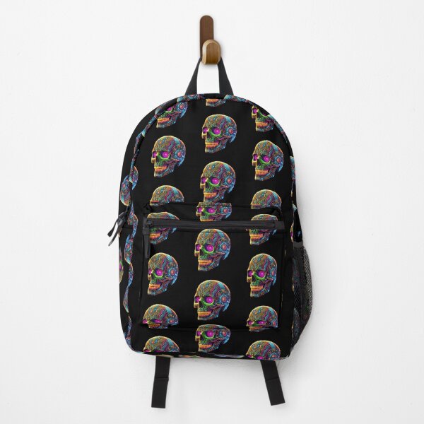 Item preview, Cyberpunk Skull 5 designed and sold by LaNadaYFundante.