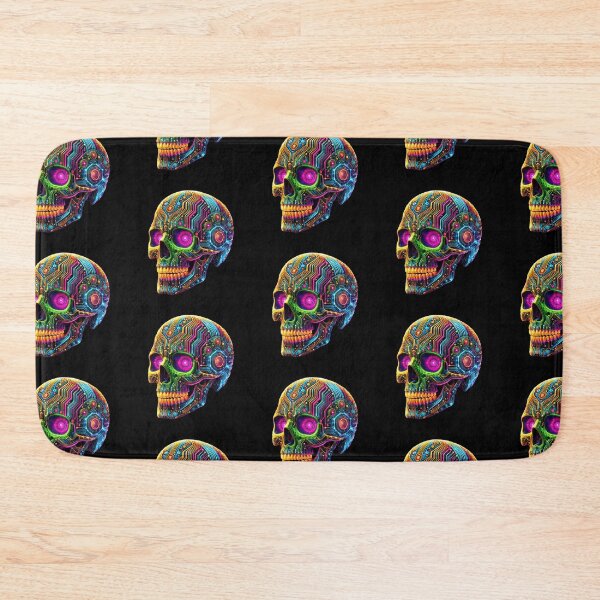 Item preview, Cyberpunk Skull 5 designed and sold by LaNadaYFundante.