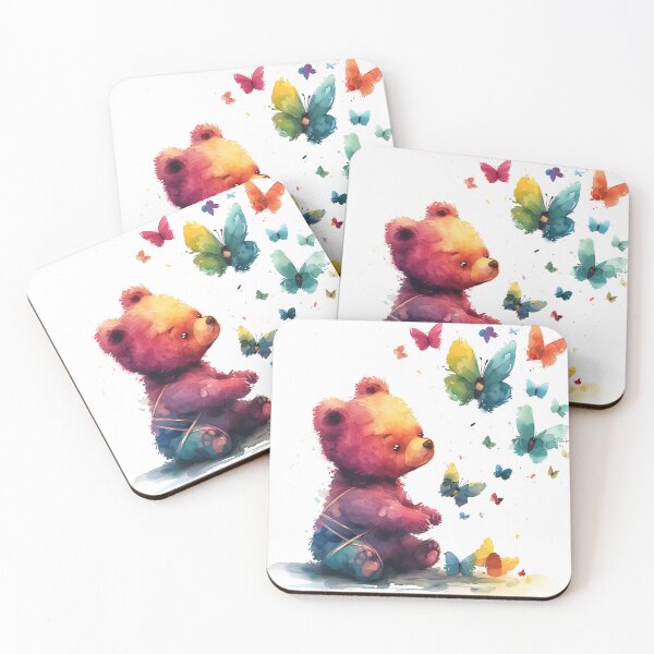 Item preview, Rainbow cute bear, Bear custom. designed and sold by CHOKCHAIVONGDEE.