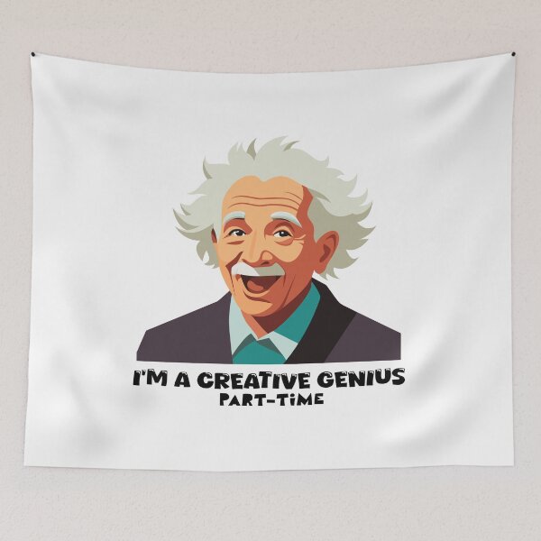 Item preview, I'm a creative genius part-time designed and sold by BelleRiviera.