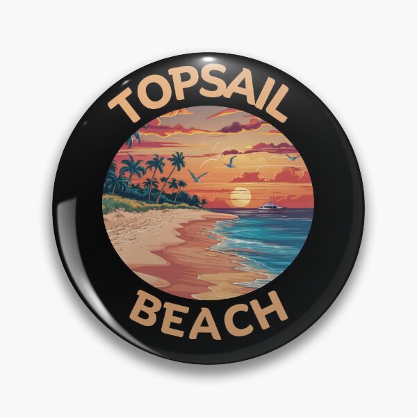 Artikelvorschau, Sonnenuntergang am Topsail Beach in North Carolina entworfen und verkauft von Guess4best.