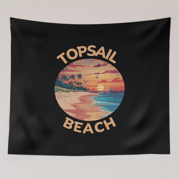 Item preview, Topsail Beach North Carolina Sunset designed and sold by Guess4best.