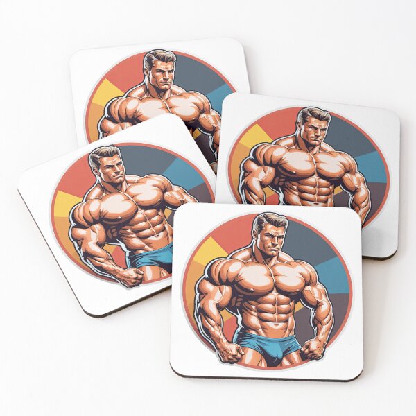 Item preview, New Series: Bodybuilder Sticker #8 designed and sold by ForeverPrintsOK.