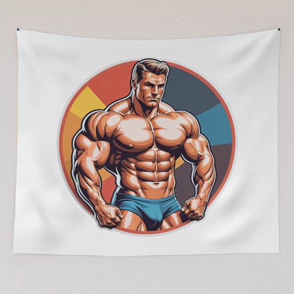 Item preview, New Series: Bodybuilder Sticker #8 designed and sold by ForeverPrintsOK.