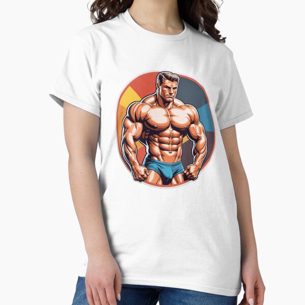 Artikel-Vorschau von Neue Serie: Bodybuilder Sticker #8, designt und verkauft von ForeverPrintsOK.