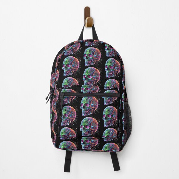 Item preview, Cyberpunk Skull 6 designed and sold by LaNadaYFundante.
