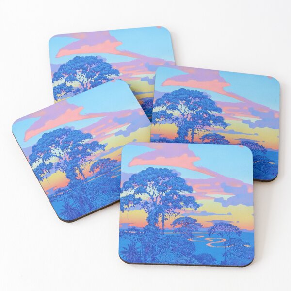 Item preview, Japanese art, Hiroo Isono landscape paintings designed and sold by MinoZZi.