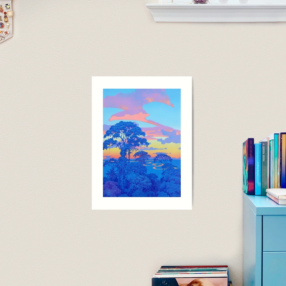 Japanese art, Hiroo Isono landscape paintings