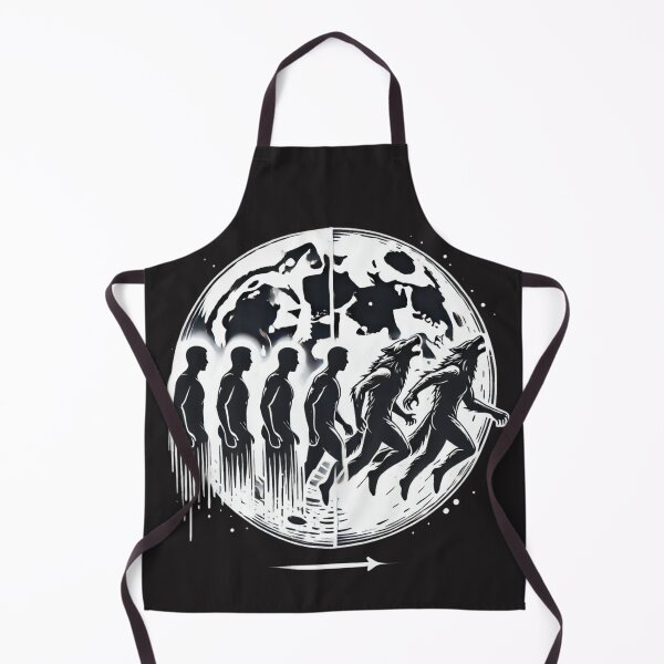 Item preview, Shapeshifter Silhouette Morphing into Animal Design designed and sold by smc1059.