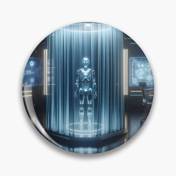 Item preview, Unveiling Tomorrow: The Futuristic AI designed and sold by AI-Only Creations.