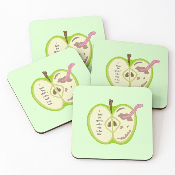 Item preview, Green brat apple core designed and sold by theniamhmachine.