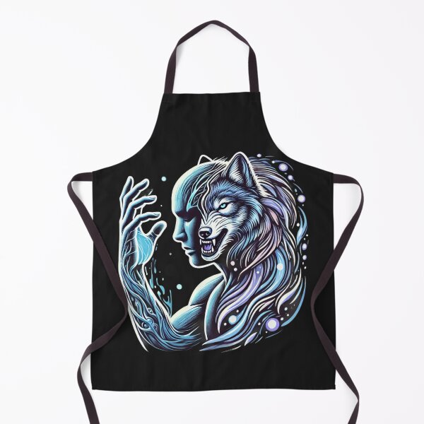 Item preview, Skinwalker Mystic Transformation Wolf Hybrid Illustration designed and sold by smc1059.