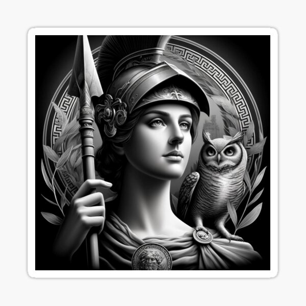 Item preview, Athena: Goddess of Wisdom and War designed and sold by AdisKucius.