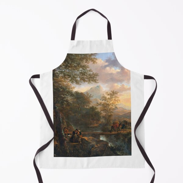 Item preview, Village Sunset Scenery designed and sold by Divya-Hirodiya.