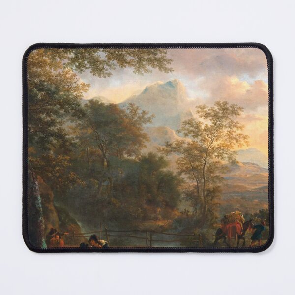 Item preview, Village Sunset Scenery designed and sold by Divya-Hirodiya.