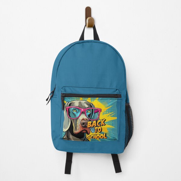 Item preview, Back to School | Pop Art Style Weimaraner Poster | Design Nr. 78 designed and sold by WeimTrails.