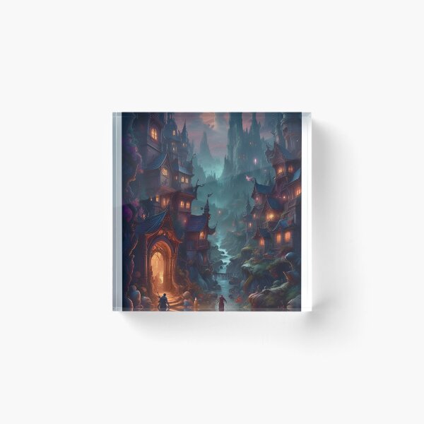 Item preview, Haunted Path - Dark Fantasy Art concept designed and sold by Delerat7.