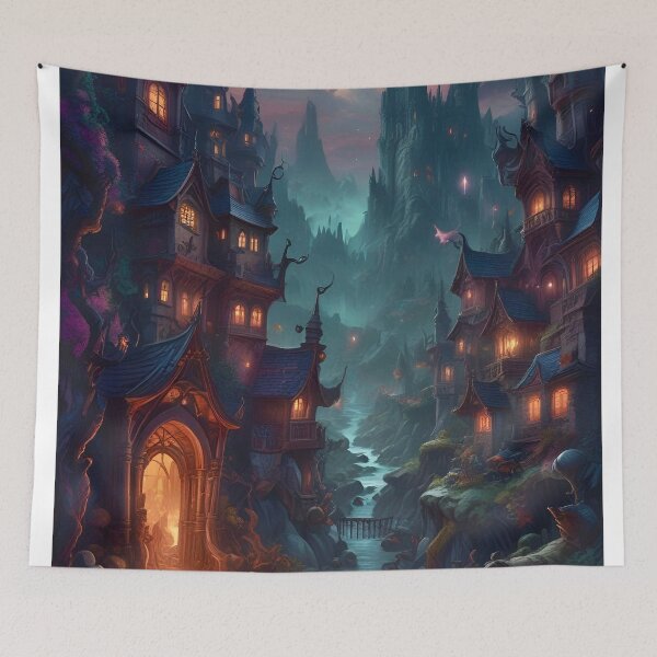 Item preview, Haunted Path - Dark Fantasy Art concept designed and sold by Delerat7.