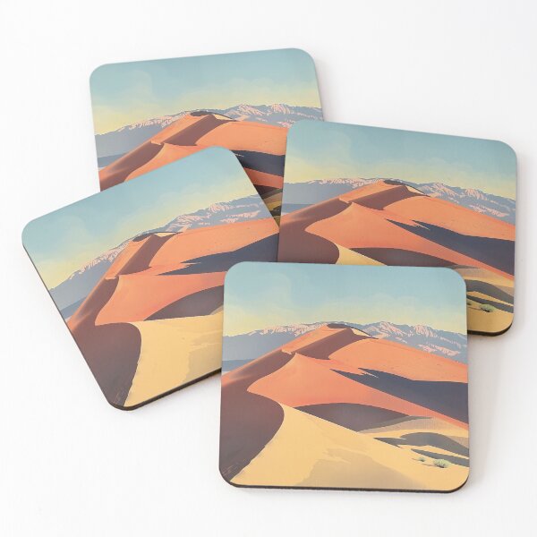 Item preview, Mesquite Flat Sand Dunes in Death Valley California Original Art designed and sold by CaliforniaVibe.