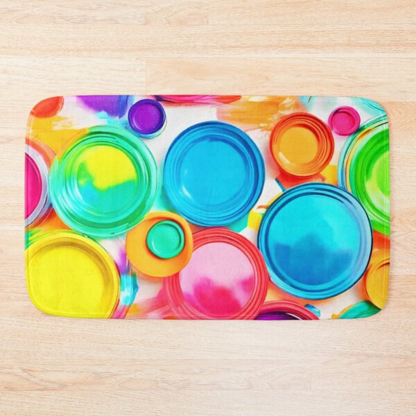 Item preview, Vibrant Paint Palette Art designed and sold by Health And Fitness Posts e-Store.