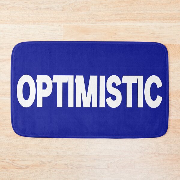 Item preview, OPTIMISTIC  -- hopeful happy  design designed and sold by Goldmedaldesign.