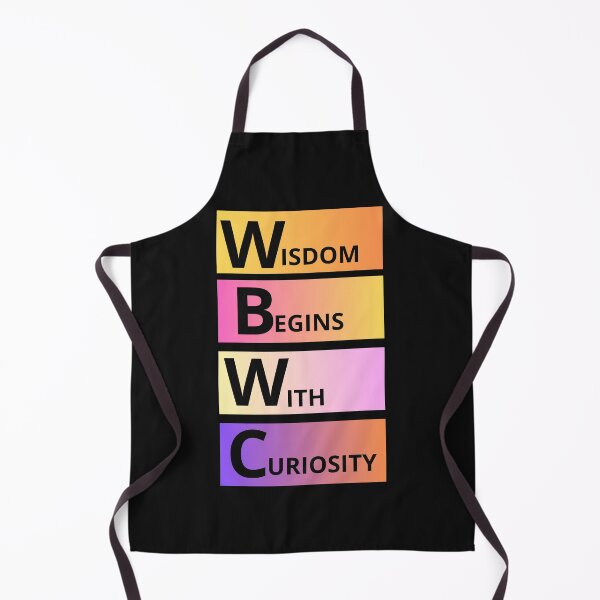 Item preview, Wisdom begins with curiosity. designed and sold by Iszwan1980.
