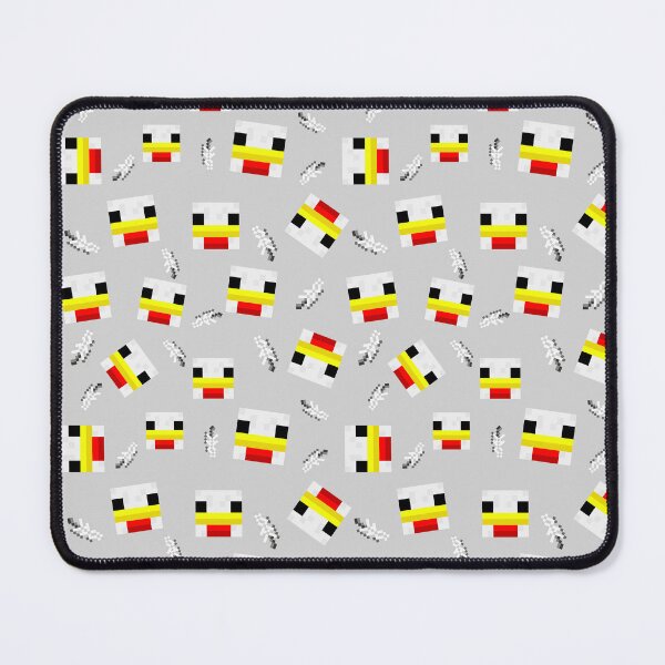 Item preview, Chicken Minecraft Pattern Texture designed and sold by Kubala Designs.