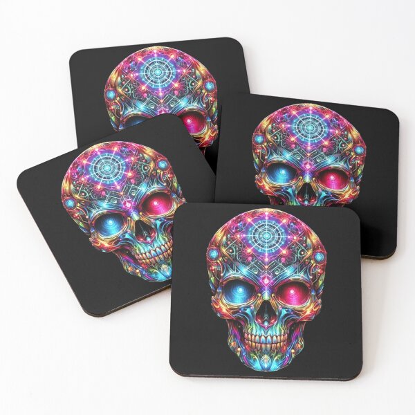 Item preview, Cyberpunk Skull 8 designed and sold by LaNadaYFundante.