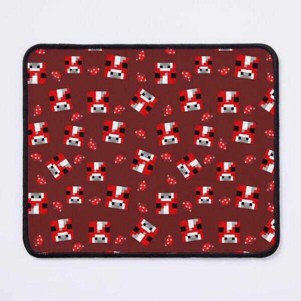 Item preview, Mushroom Cow Minecraft Pattern Texture designed and sold by Kubala Designs.