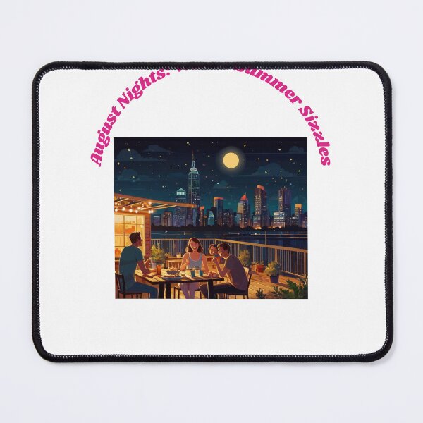 Item preview, August Nights-Where Summer Sizzles designed and sold by PrintPopTees.