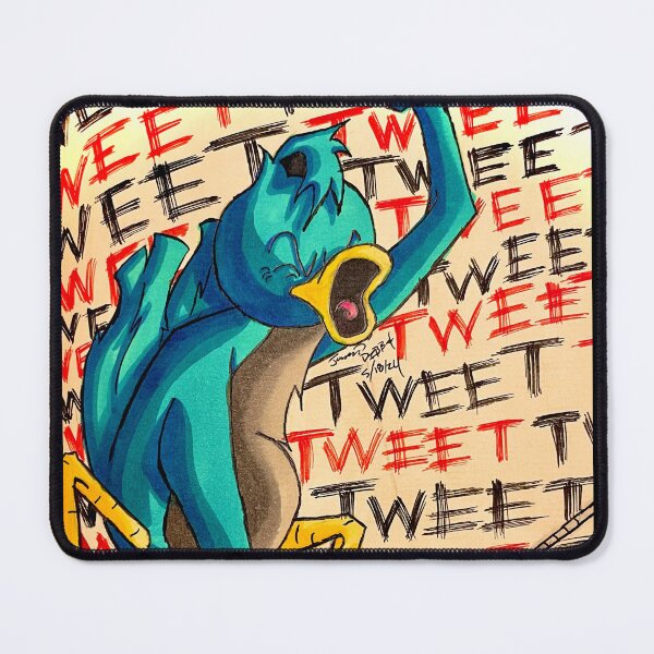 Item preview, Angry blue bird designed and sold by Jared Dibbert.