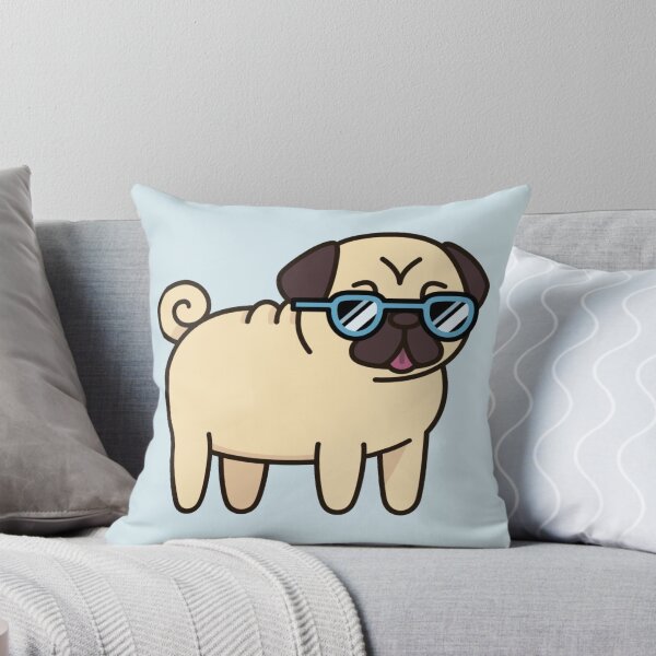 Artikelvorschau, Süßer Mops mit Sonnenbrille entworfen und verkauft von AbbyBlakey.