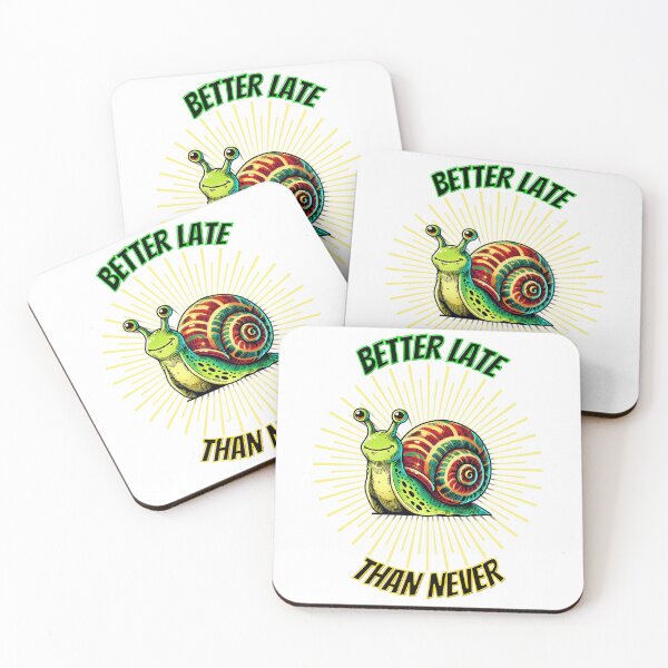 Item preview, Better Late Than Never - Psychedelic Snail Design designed and sold by PsycheBrain.