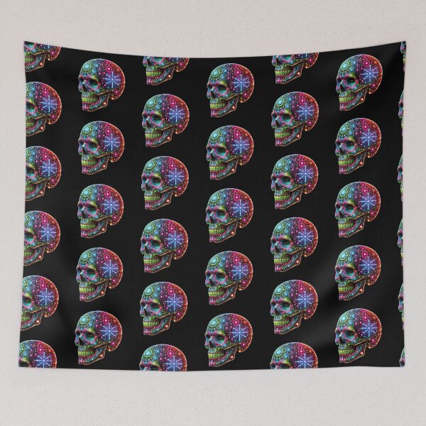 Item preview, Cyberpunk Skull 9 designed and sold by LaNadaYFundante.