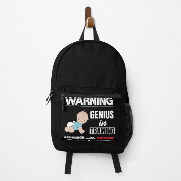 Item preview, "Warning: Genius in Training - Approach with Caution" Graphic design designed and sold by PrintChics.