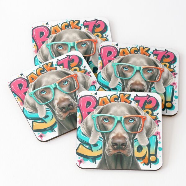 Item preview, Back to School | Graffiti Style Cute Dog Design | Design Nr. 79 designed and sold by WeimTrails.