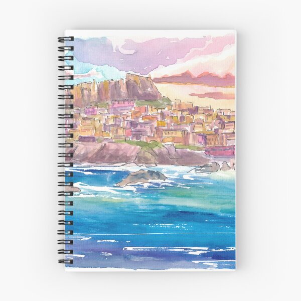 Item preview, Castelsardo City on Hill in Province of Sassari Sardinia, Italy designed and sold by artshop77.
