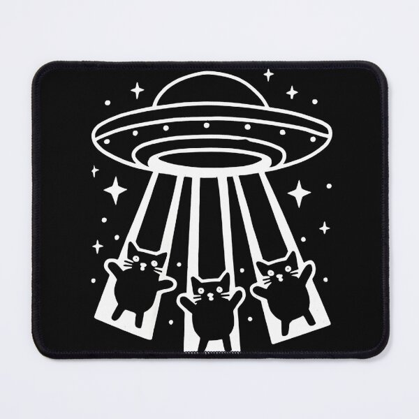 Item preview, UFO Alien Cat Abduction designed and sold by ashley4356.