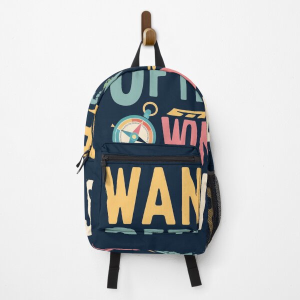 Item preview, Wander Often, Wonder Always Multicolored Poster designed and sold by nipunab.