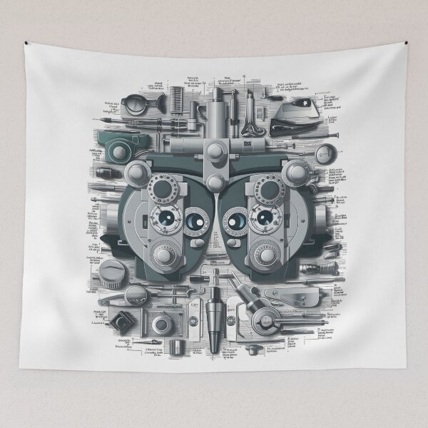 Item preview, ophthalmic technician designed and sold by mood-draftsman.