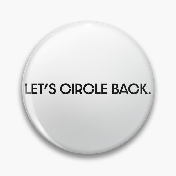 Item preview, Let's Circle Back | 2020 stickers | corpo stickers | tech stickers designed and sold by PoshPixel.