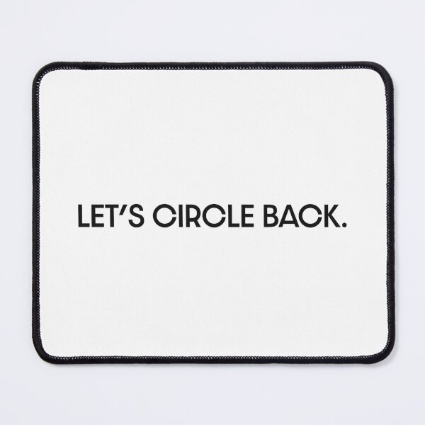Item preview, Let's Circle Back | 2020 stickers | corpo stickers | tech stickers designed and sold by PoshPixel.